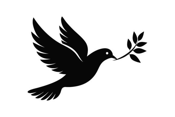 Dove Silhouette: Free Graphics for Branding