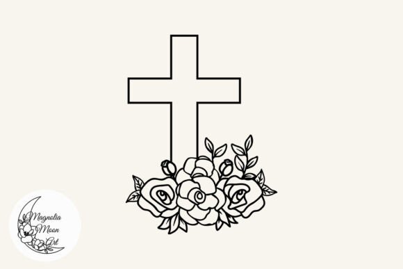 Floral Cross SVG: Elevating Crafts & Graphics