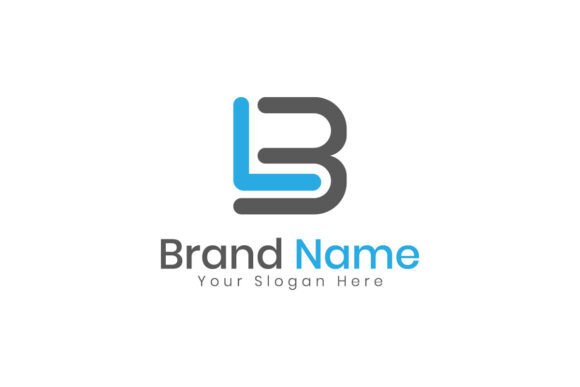 Modern Letter Lb Logo Design for Graphics and Logos