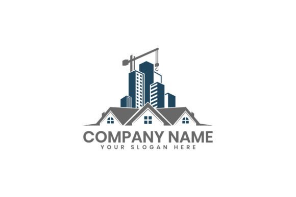 Modern Real Estate and Construction Logo Graphics for Logos