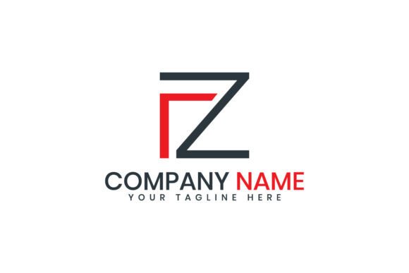 Reviewing Abstract Geometric Fz Logo Design Graphics