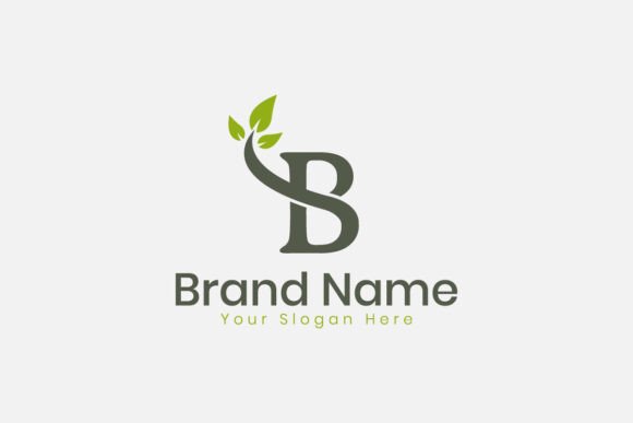 Reviewing the B Letter Eco-Friendly Modern Logo Design