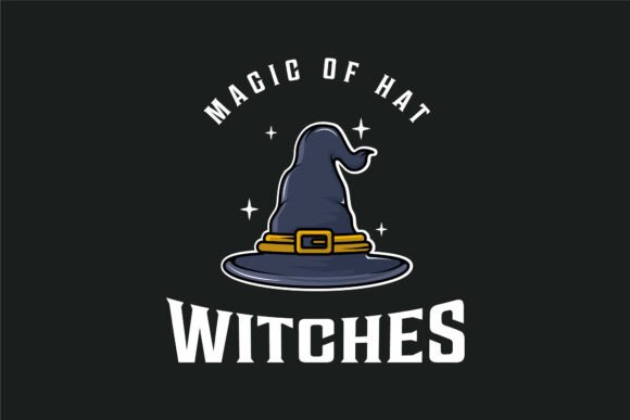 Witches Magic Hat Graphics & Logos Review